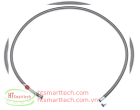 C14 PTFE HOSE - SAE 100R14 TYPE A - NONCONDUCTIVE