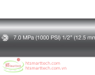 G3H HIGH-TEMP 2-FIBER BRAID HOASE - SAE 100R3
